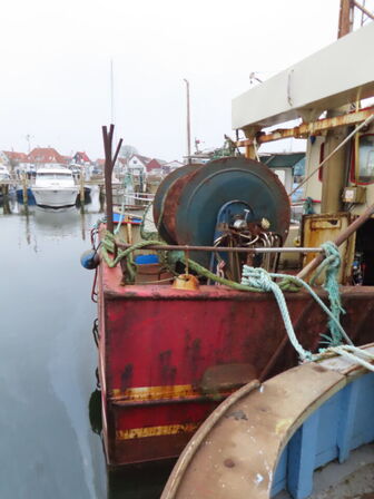 55 fod spejlgattet hæktrawler, stålbåd, byggeår 1985