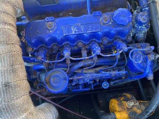 30 fod frembygget kombineret garn og tegne-fartøj i alu/lærk på eg