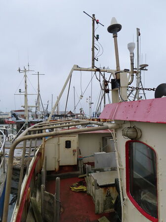 55 fod spejlgattet hæktrawler, stålbåd, byggeår 1985