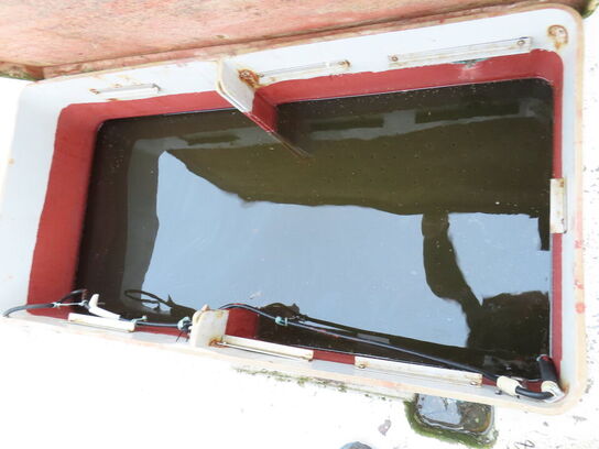 25 fod Ejvind selvlænsende damjolle, glasfiber, årgang 1977