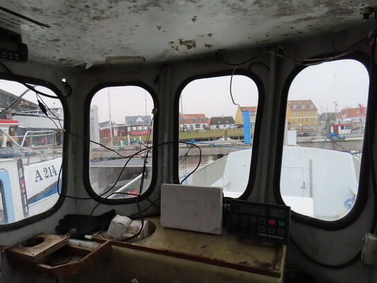 26 fod Starlet selvlænsende damjolle, glasfiber