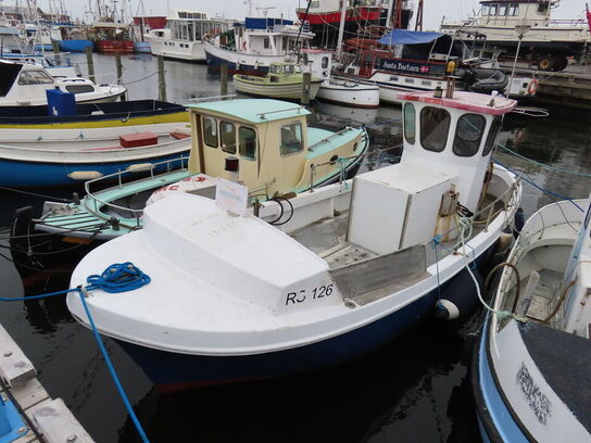 26 fod Starlet selvlænsende damjolle, glasfiber