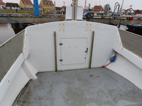 26 fod Starlet selvlænsende damjolle, glasfiber