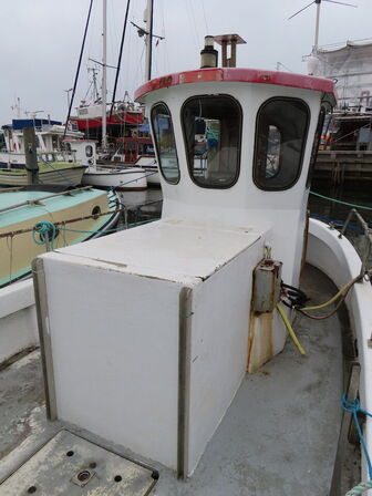 26 fod Starlet selvlænsende damjolle, glasfiber