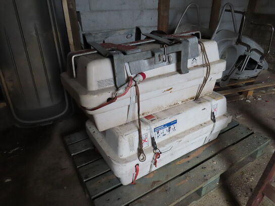 2 stk. redningsflåder, VIKING, til 4 pers.