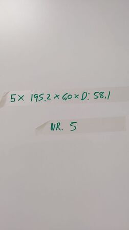 5 stk. samlet højskabe H: 195,2 x B:60 x D: 58 cm m/1 hylde