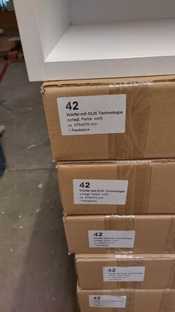 28 stk. usamlede Clic kuber.