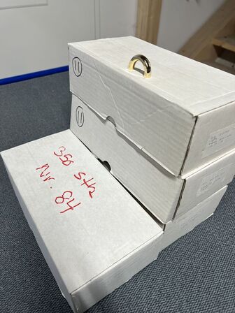 Ca. 350 stk. greb til låger