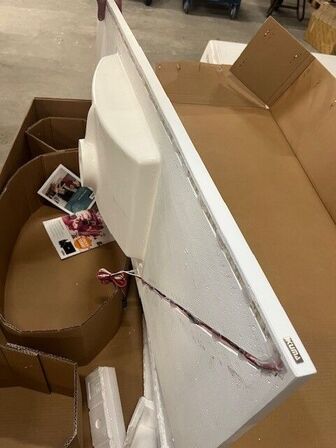 KUMA vask m. LED lys