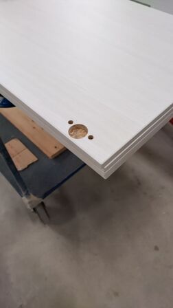 4 stk. usamlet højskabe H: 195,2 x B: 50 x D: 34,0 med låge og 16 hylder