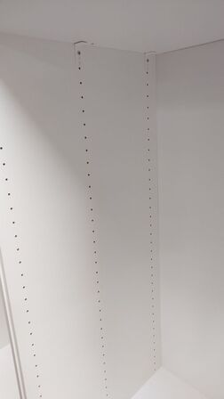 5 stk. samlet højskabe H: 195,2 x B:60 x D: 58 cm m/1 hylde