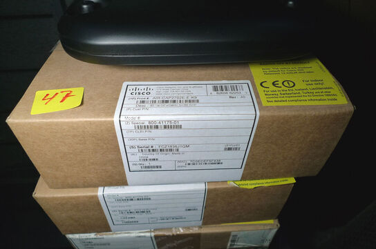 5 stk. Cisco routere, sorte