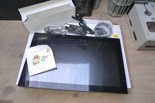 3 stk. monitor til f.eks. fotos, m/fjernbetjening 54cm, 54cm og 80cm