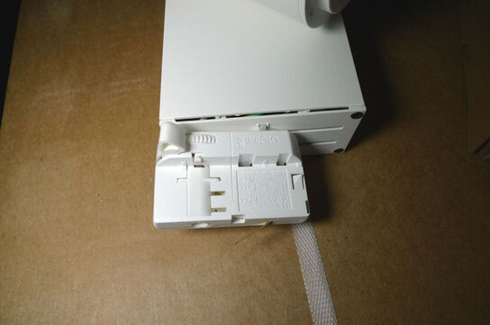 5 stk. lamper t/lysskinne, hvid