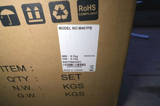 15″ True-Flat Touch Display modelnr.: M467PB