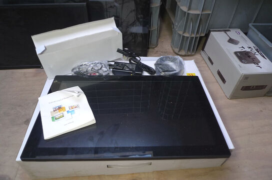 3 stk. monitor til f.eks. fotos, m/fjernbetjening 54cm, 54cm og 80cm