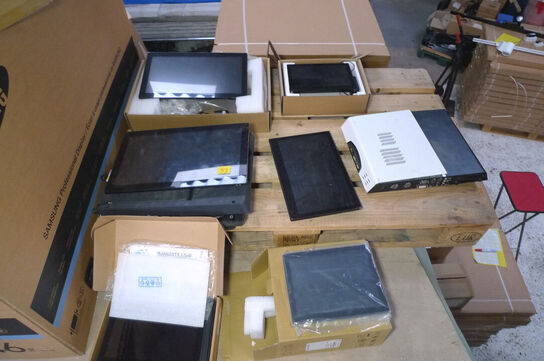 7 stk. skærme/computer