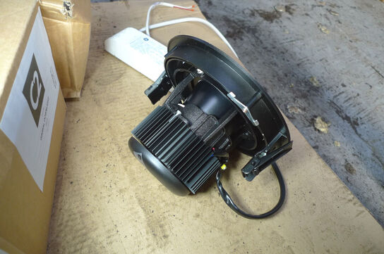 2 stk. store LED-indbygningsspots ca. ø-hul 16cm, e3light, Gimbal