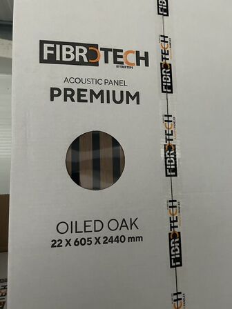 Akustikpanel 5stk OILED OAK 244cm