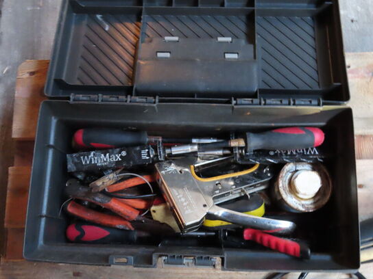 Palle med diverse elværktøj mv.