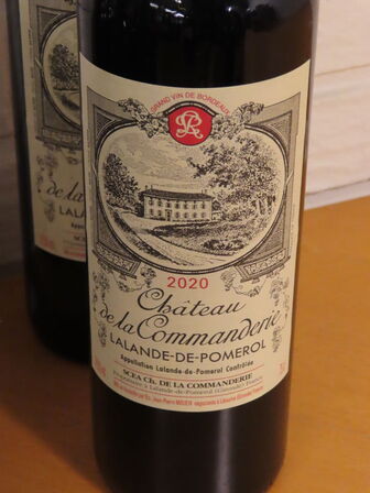 2 flasker CHÂTEAU DE LA COMMANDERIE