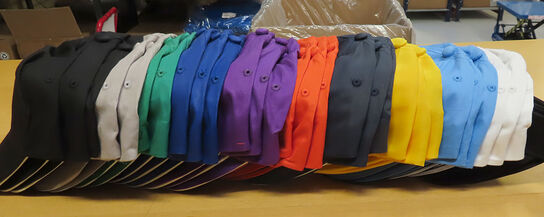 2 kasser caps og poser