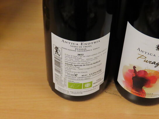 5 flasker puragioia ANTICA ENOTRIA