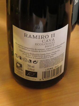 5 flasker grades vinos RAMIRO