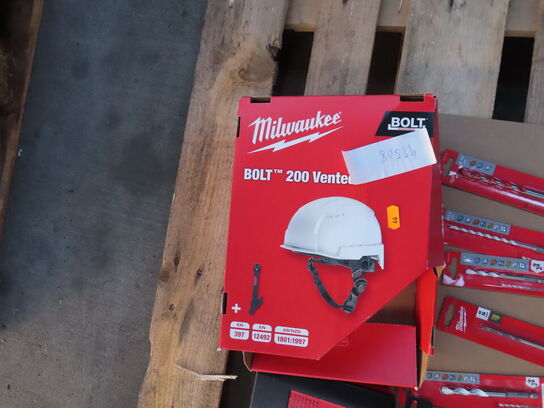 Diverse bor, hjelm mv. MILWAUKEE