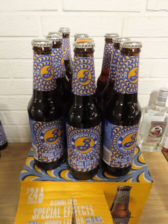 35 flasker ALKOHOLFRI HOPPY LAGER BROOKLYN BREWERY