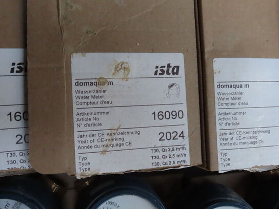 Kasse med vandmålere ISTA