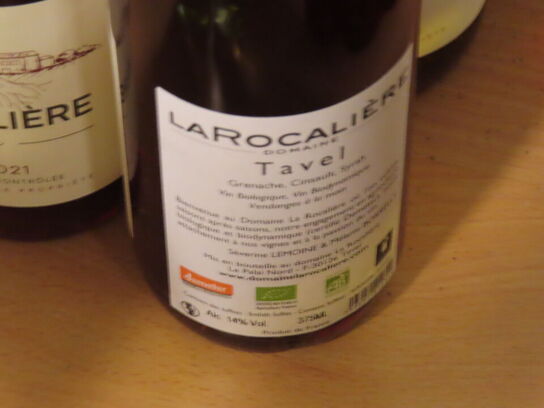 6 flasker tavel LAROCALIÉRE