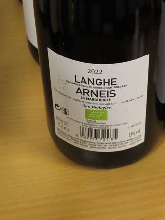 6 flasker arneis LE MARGHERITE