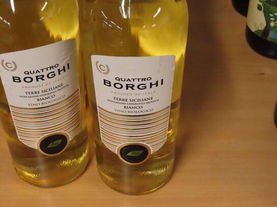 7 flasker terre siciliane QUATTRO BORGHI