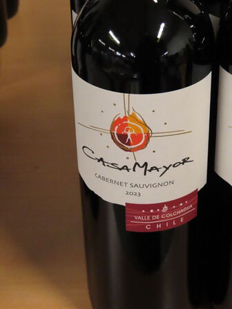 5 flasker carbernet sauvignon CASA MAYOR