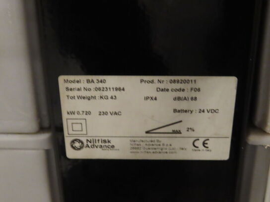 Gulvvasker NILFISK BA 340