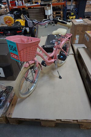 SCO Fashion børnecykel 1 gear 16" Lyserød 