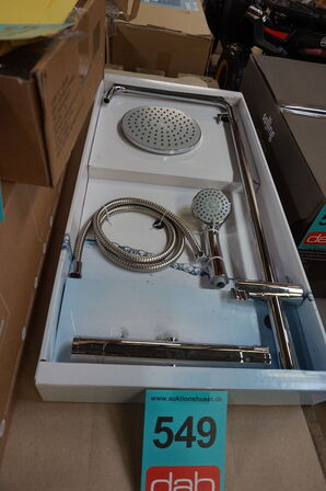 Bluerain showersæt m/termostat Krom 