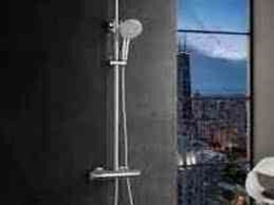 Bluerain showersæt m/termostat Krom 