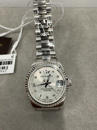 Armbåndsur PHILIP WATCH 31MM 3H W/SILVER W/DIAM D