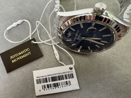 Armbåndsur PHILIP WATCH CARIBE 41MM AUTO 3H BLUE DIAL