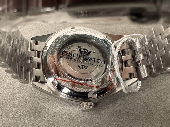 Armbåndsur PHILIP WATCH CARIBE 41MM AUTO 3H BLACK DIAL