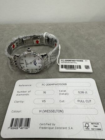 Armbåndsur FREDERIQUE CONSTANT FC-206MPWD1S6B