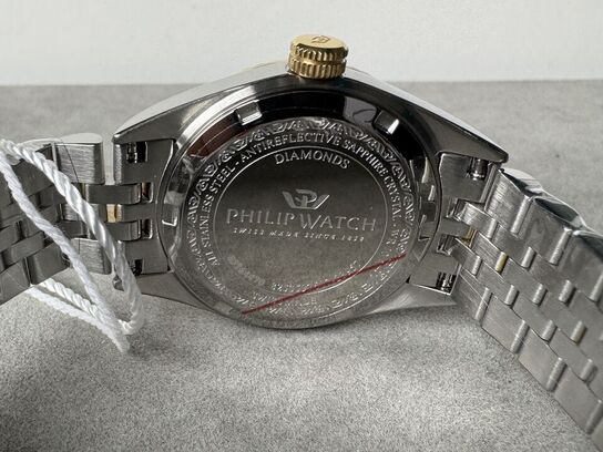 Armbåndsur PHILIP WATCH CARIBE 31MM 3H W/SIL DIAL W/DIA