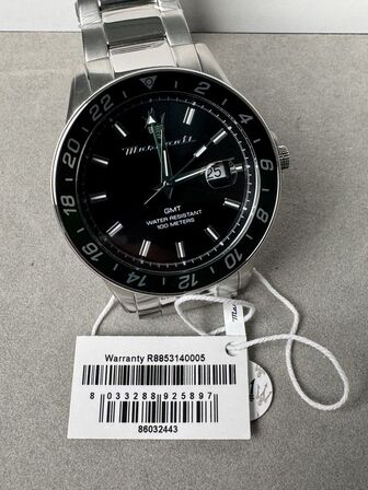 Armbåndsur MASERATI SFIDA 44MM CHRO BLUE DIAL SS BR