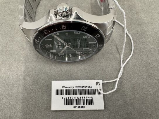 Armbåndsur SECTOR 230 43MM 3H GREEN DIAL SS BR