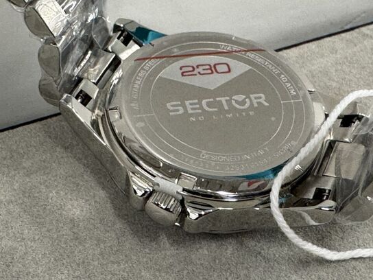 Armbåndsur SECTOR 230 32MM 3H WHITE SILVER DIAL BR SS