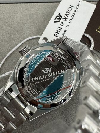 Armbåndsur PHILIP WATCH 31MM 3H W/SILVER W/DIAM D