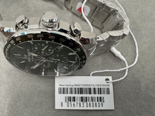 Armbåndsur PHILIP WATCH BLAZE 42MM CHR GREEN DIAL SS BR