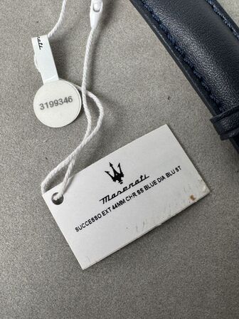 Armbåndsur MASERATI SUCCESSO EXT 44MM CHR SS BLUE DIA BLU ST